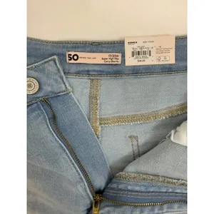 SO Curvy Shortie Jean Shorts Sz17/33W(NWT, Super High Rise) thumbnail 4