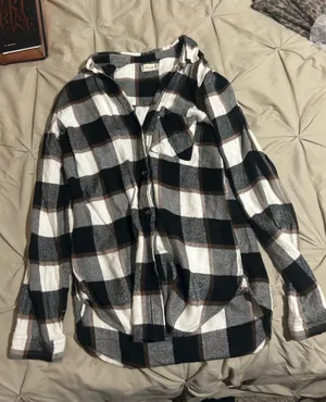 Altar'd State Flannel Plaid Button Shirt thumbnail 1
