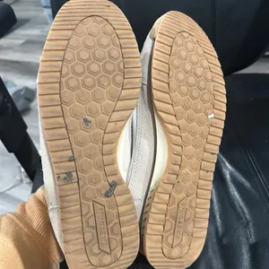 Tretorn Women's Sneakers in White, Tan, and Green thumbnail 8
