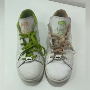 Adidas Stan Smith x Disney Miss Piggy & Kermit 2021 White Sneakers Women 6 thumbnail 2