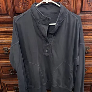 Aerie Charcoal Gray Sweatshirt thumbnail 1