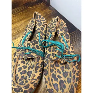 Ariat Tan Leopard Print Loafers‎ Size 7.5 thumbnail 4
