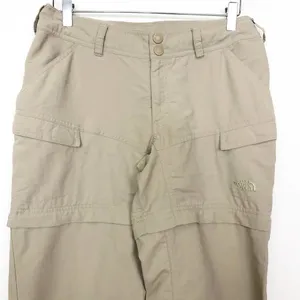 Women's Tan Convertible Hiking Pants 8 thumbnail 2