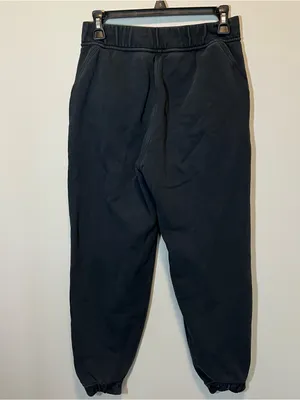 Lululemon Relaxed High Rise‎ Black Joggers Sweatpants Women’s 4 thumbnail 5