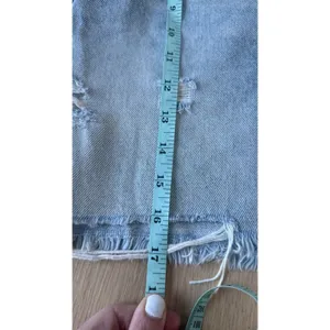 Y2k Abercrombie & Fitch Zoe Natural Rise Vintage A-Line Denim Skirt Size 8 2691 thumbnail 7