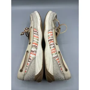 Sperry Top Sider Women's Boat Shoes Loafers Sz 9 Tan Orange Casual‎ thumbnail 8
