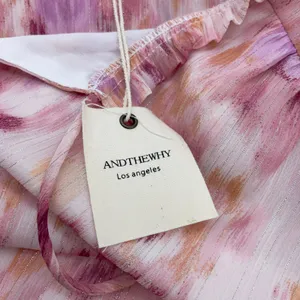 ANDTHEWHY Floral Chiffon Midi Dress‎ Womens 1X Metallic Romantic Fairy Whimsy thumbnail 8