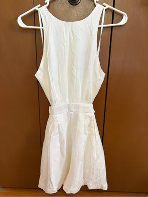 These Three Boutique White Sleeveless Romper thumbnail 2