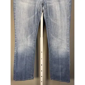 7 For All Mankind Vintage Y2K Bootcut Jeans Size 30 Low‎ Rise Light Wash McBling thumbnail 4