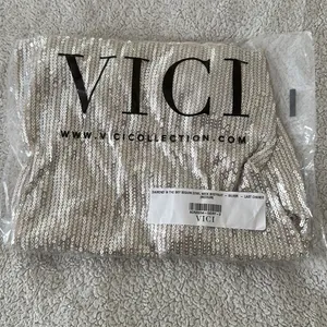 VICI | Diamond In The Sky Sequin Cowl Neck Bodysuit thumbnail 5