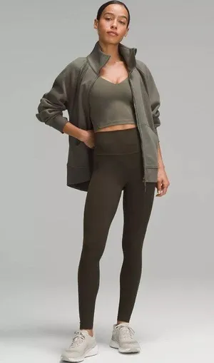 Lululemon NWT Align HR Pant 28” Dark Olive Size 18 Authentic ( SOLD OUT) thumbnail 1