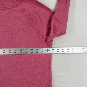 J.Crew Pink Cotton Wool Blend Raglan Crew‎ Neck Sweater CL495 Womens Small thumbnail 4