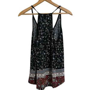Floral Paisley‎ Tank Top Sleeveless Cami Racerback Bohemian Casual thumbnail 2