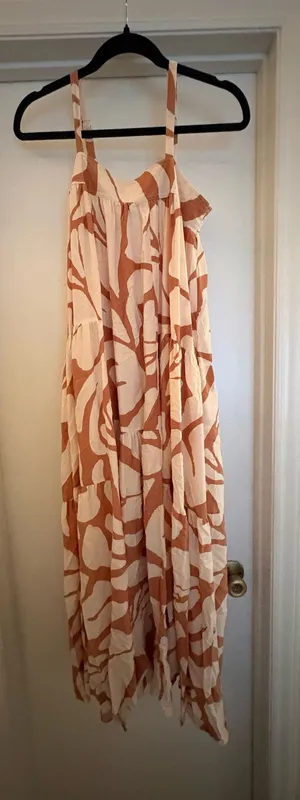Boutique Brown sundress thumbnail 1