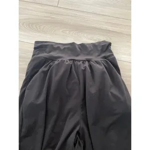 Amazon Womens Black Elastic Waistband Cuffed Joggers Pants Size Small‎ thumbnail 2