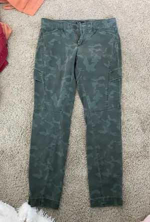 Camo Cargo pants Green Size 6 thumbnail 1