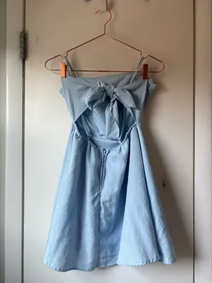 Altar'd State Mini Dress Blue thumbnail 4