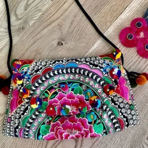 Festive purse and matching earring bundle thumbnail 1