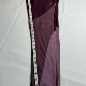 PINK Victoria's Secret Burgundy Leggings thumbnail 6