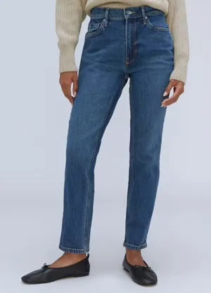 EVERLANE the original cheeky jean size 26 Tall in midnight blue‎ thumbnail 1
