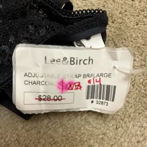 Wishlist Charcoal gray bralette thumbnail 5