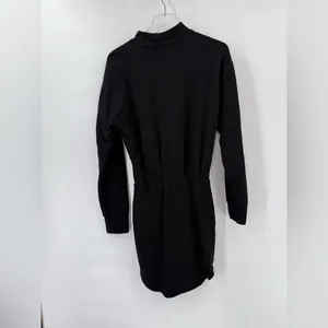 Anthropologie t.la black cotton mini dress size‎ small thumbnail 2