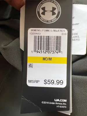 NWT Under Armour Army Green Athletic Leggings thumbnail 9