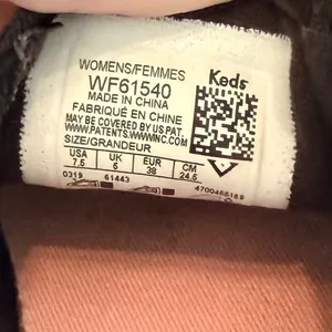 Keds Women Empower Slip On Sneakers Black Rainbow Text‎ Print Size 7.5 statement thumbnail 6
