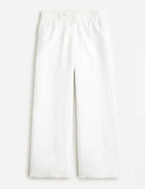 J. Crew Wide-Leg Seaside Pant in Linen thumbnail 2