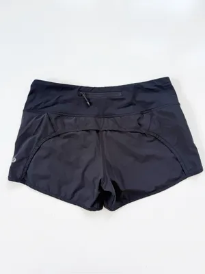 lululemon Run Times Short II Size 6 - Black thumbnail 5