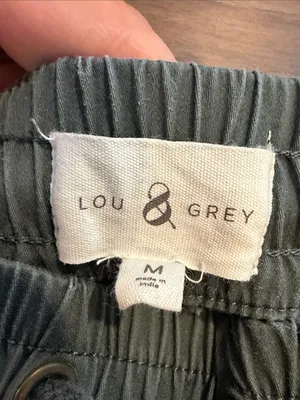Lou & Grey Joggers in Green Size Medium - C30-103 thumbnail 4