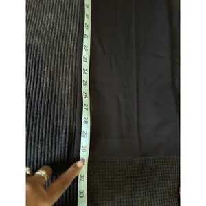 H & W‎ Straight Black Trouser Pants NWT Mid Rise Zip/Slide Hooks Pockets Size 12 thumbnail 9