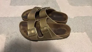 Gold Birkenstock Sandals thumbnail 2