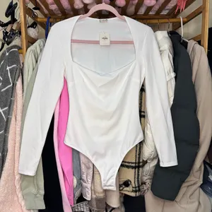 Free People Intimately BodySuit Top Size Small White Essential Summer‎ Basics thumbnail 15