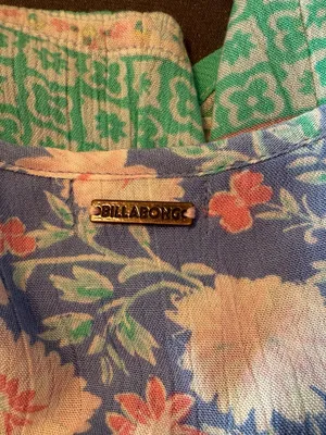 BILLABONG Bohemian Dream Long Sleeve Beach Blouse Top Cover up- NWT Size L/12 thumbnail 8
