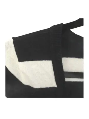 Hollister ★ Varsity Collegiate Rugby Stripe Cardigan Sweater ★ Navy White ★ S thumbnail 5