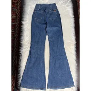 Halara Flex Crossover Waist High Rise Flare Jeans NWOT XS Reg thumbnail 6