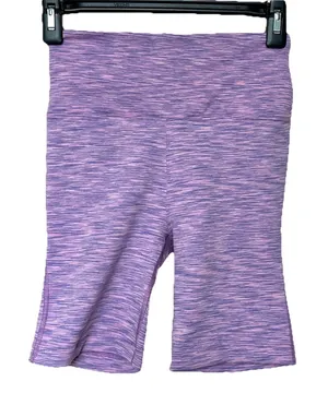 Outdoor Voices Flow Bike Shorts Women’s XS Heathered Dreamy Pastel Athletic Yoga thumbnail 1