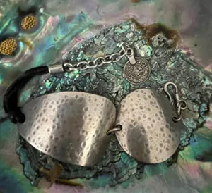 Gorgeous, silver COIN Bracelet thumbnail 1