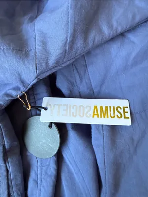 New Amuse Society Seabreeze Embroidered Button Up Lightweight Quilted Jacket thumbnail 5