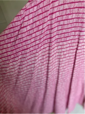 Old Navy Pink Striped‎ Smocked Mini Dress Sundress Coastal Preppy Coquette Beach thumbnail 4