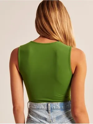 Abercrombie & Fitch Green Bodysuit thumbnail 2