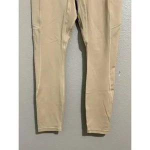 Fabletics Motion 365 Neutral Nude Mesh Pocket 7/8 Leggings Women’s Size Medium thumbnail 4