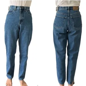 EDDIE BAUER Blue Denim Jeans Classic Fit High Rise Size 4 Mom Jeans thumbnail 8