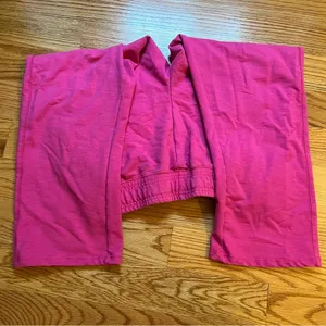 Victoria’s Secret PINK cropped sweatpants size large thumbnail 5