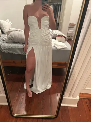 Babyboo white maxi dress thumbnail 8