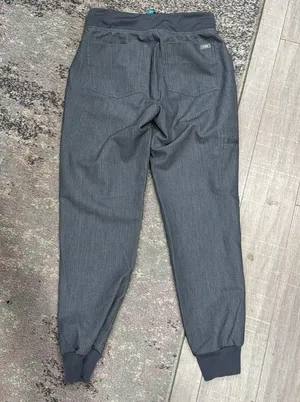 Figs Women’s Petite Graphite Silver Grey Zamora Jogger Scrub Pants XXS thumbnail 5