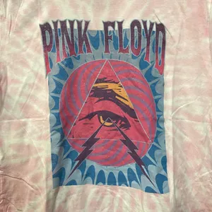 Pink Floyd Dark Side of the Moon Psychedelic Band Tie Dye large thumbnail 2