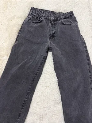 The Ragged Priest Women's Jeans in Charcoal Black thumbnail 2