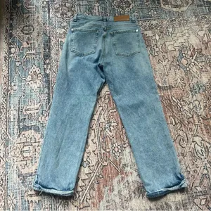7 For All Mankind Logan Frost Stovepipe Jean with Fold Up Hem Size 26 thumbnail 10